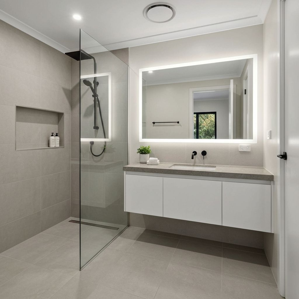 Luxury bathroom inclusions
